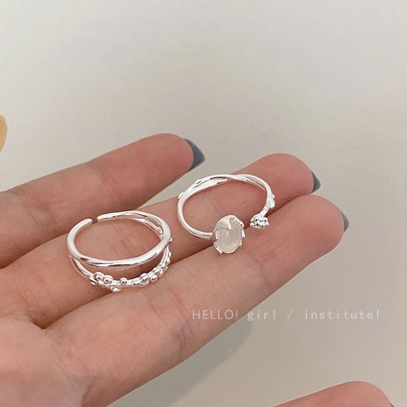 Nail Female Niche High Sense Twin Index Finger Bracelets