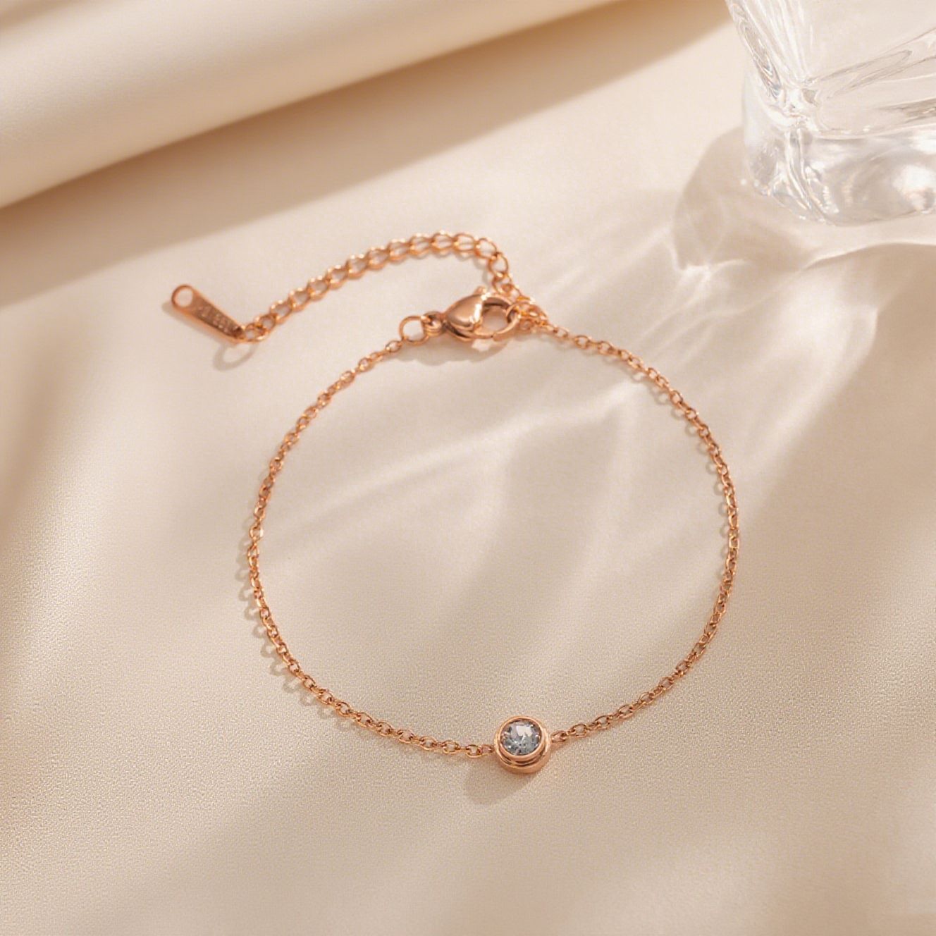 Women's Commuter Titanium Steel Light Luxury Couple Bracelets