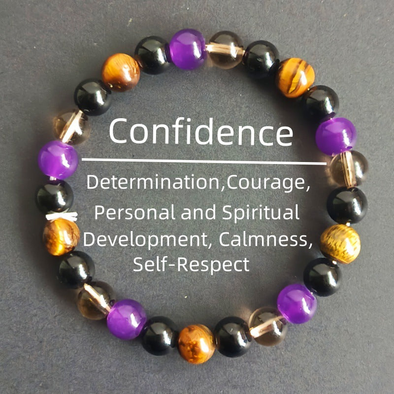 New Natural Stone Tigereye Crystal Bohemian Bracelet