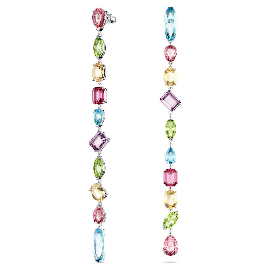 Candy Colorful Female Austrian Crystal Contrast Earrings