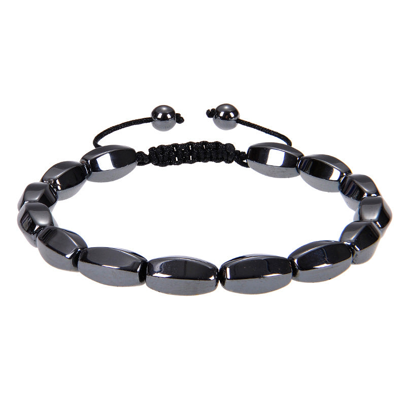 Style Black With Love Magnet Peach Bracelets