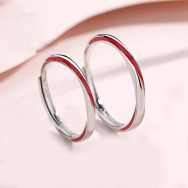 Women's & Men's Couple Long-distance Love Valentine's Day Gift Epoxy Ring