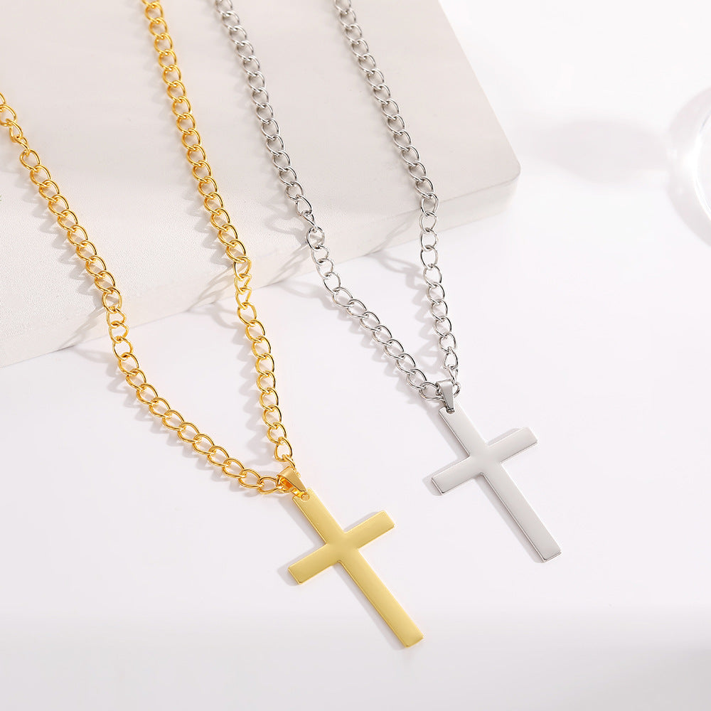 Women's & Men's Metal Gold Hemp Flowers Chain Simple Necklace