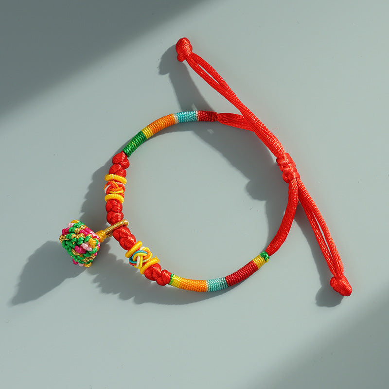Dragon Boat Festival Colorful Rope Ethnic Style Bracelet