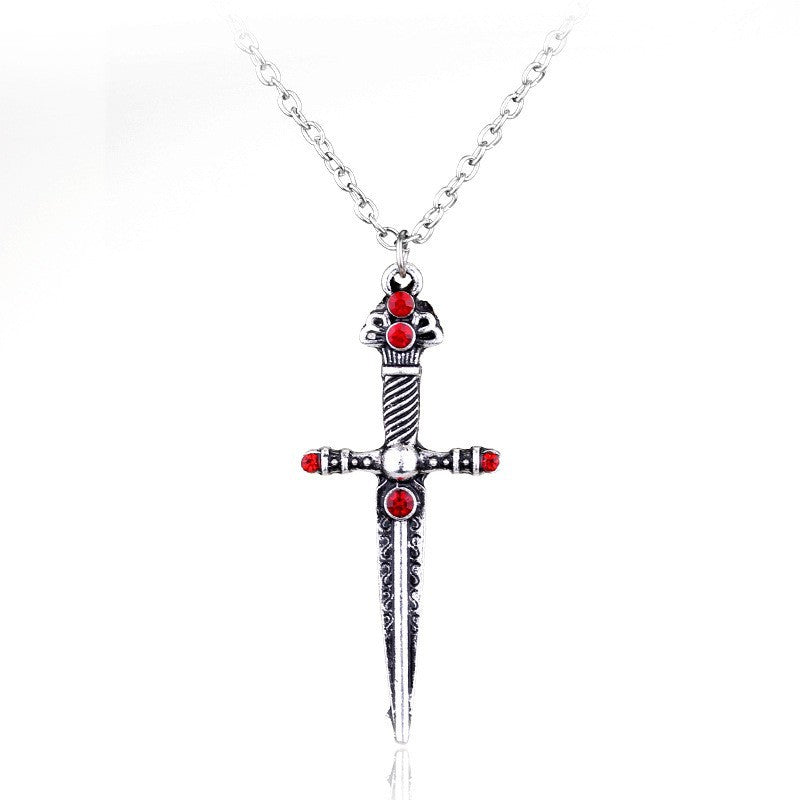 Television Magic Academy Chateau Death Creative Flying Bird Necklace