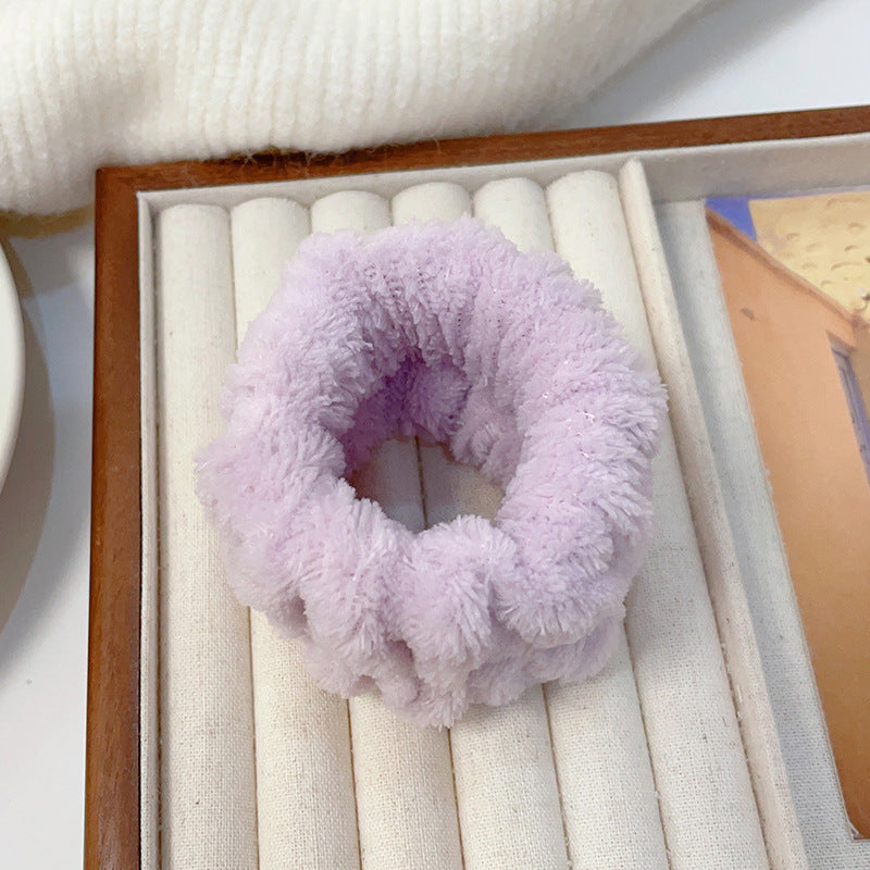 Dedicated For Washing Face Wrist Strap Artifact Absorbent Plush Hair Bracelet