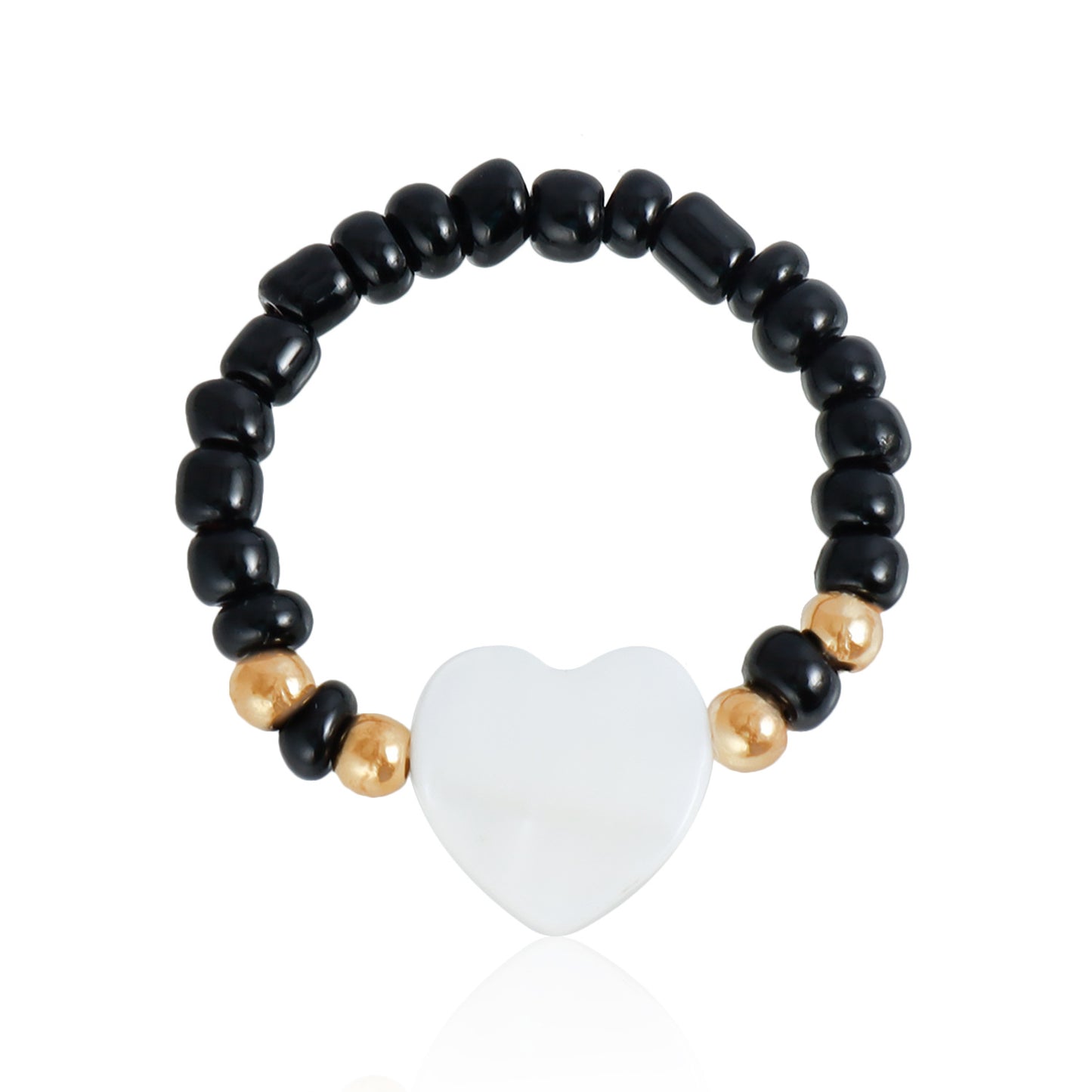 Women's Ornament Bohemian White Small Size Beads Necklaces