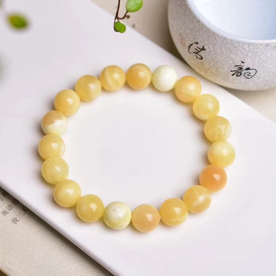 Natural Agate Single Color Ethnic Style Bracelets