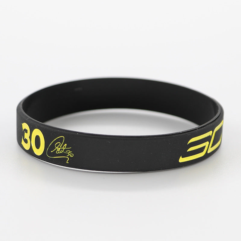 Star Black Mamba James Curry Letter Bracelet