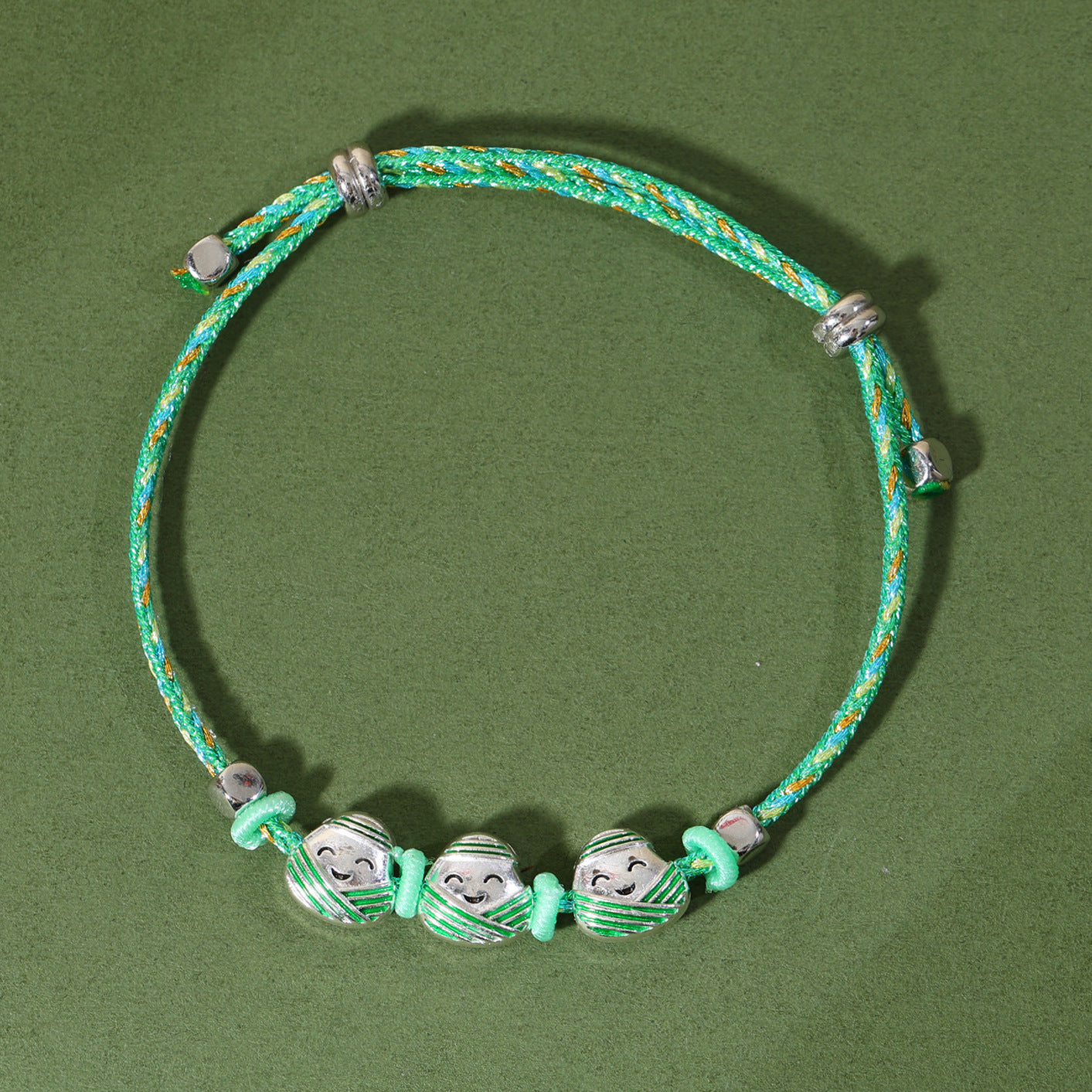 Color Carrying Strap Dragon Boat Festival Colorful Rope Small Bracelet