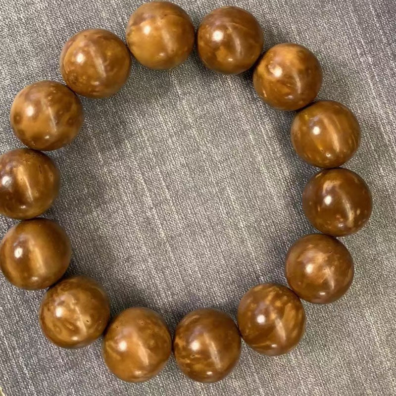 Natural Cook Selected Beads Currency Round Straight Cut Old Bracelet