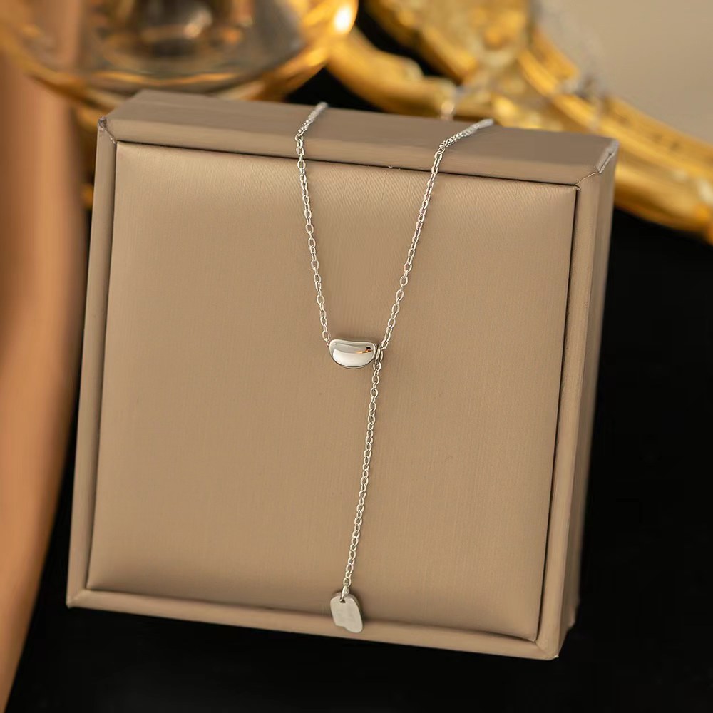 Women's Gold Plated Long Fringe Bead Necklaces