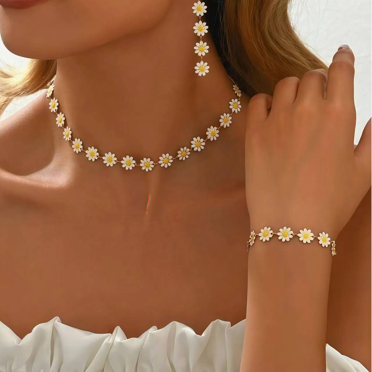 Unique Classic Stylish Cool Diamond Alloy Jewelry Set