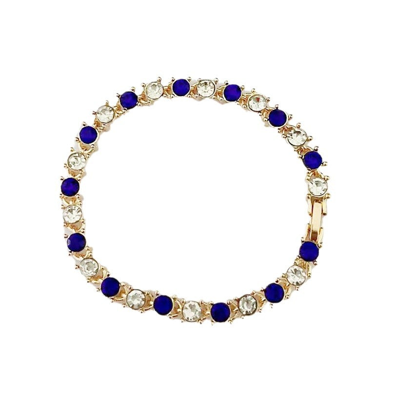 Women's Style Simple Color Diamond Light Luxury Bracelet