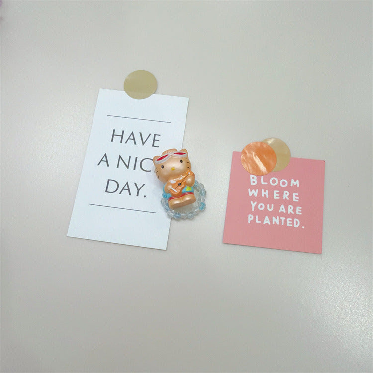 Flowers Cat Sweet Girly Trendy Cool Ring