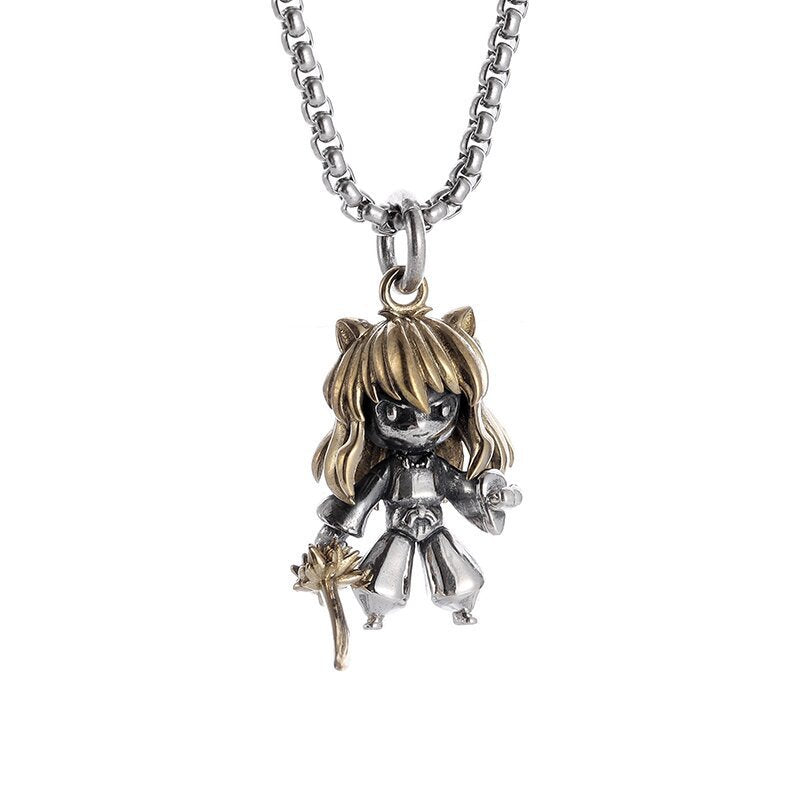 Women's & Men's Niche Angel Vintage Fashion Beauty Sweaters Necklaces