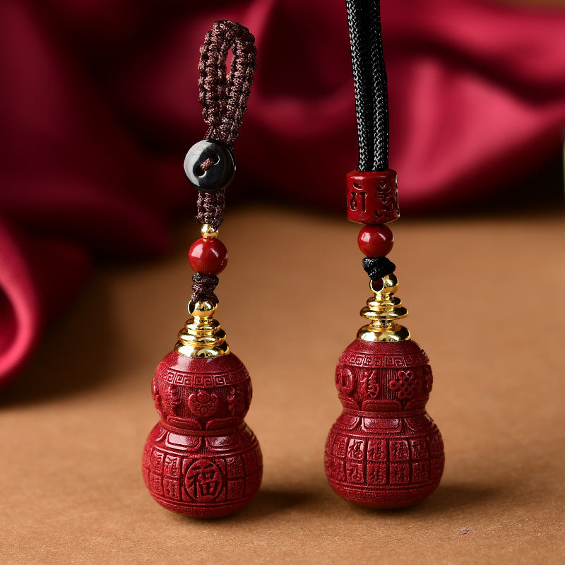 Open Hollow Bottle Gourd Money Drawing Pendants