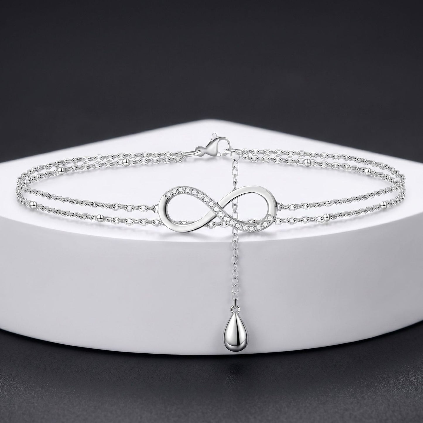 Women's Diamond Retro Personality Unlimited Character Fashion Bracelets