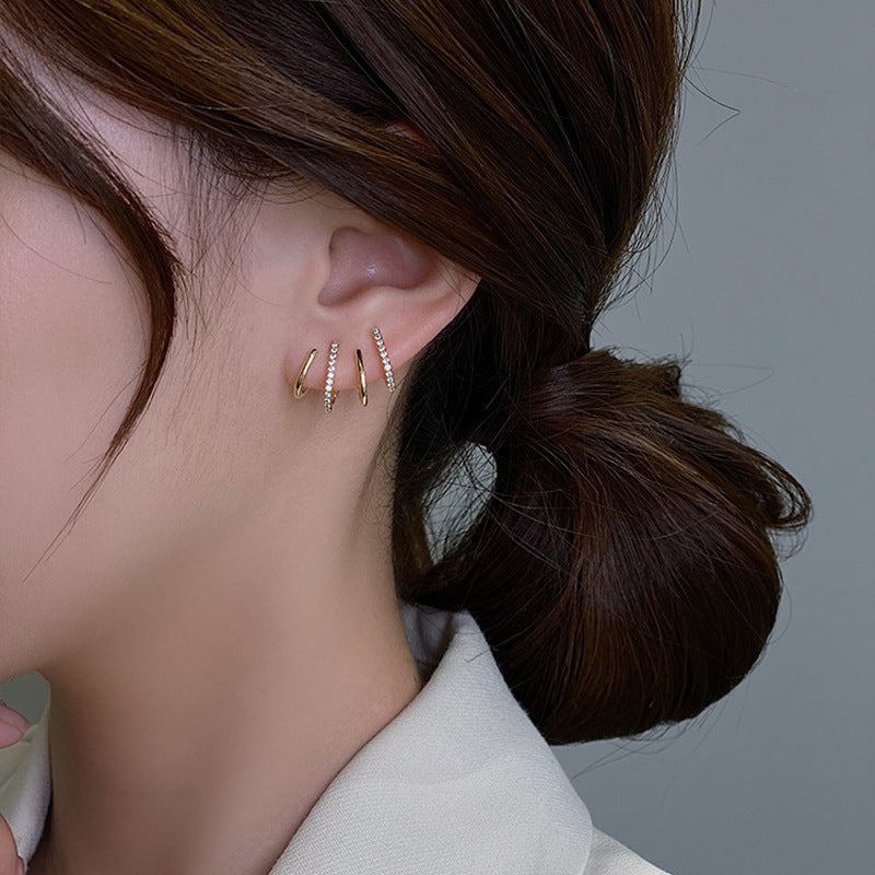 Temperamental Minority Design High-grade Light Luxury Female Earrings