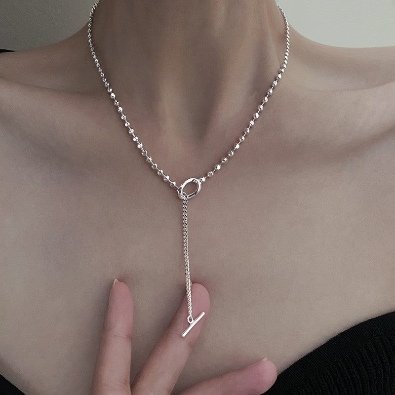 Starfish Imitation Pearl Female Niche Unique Design Sense Refined Necklace