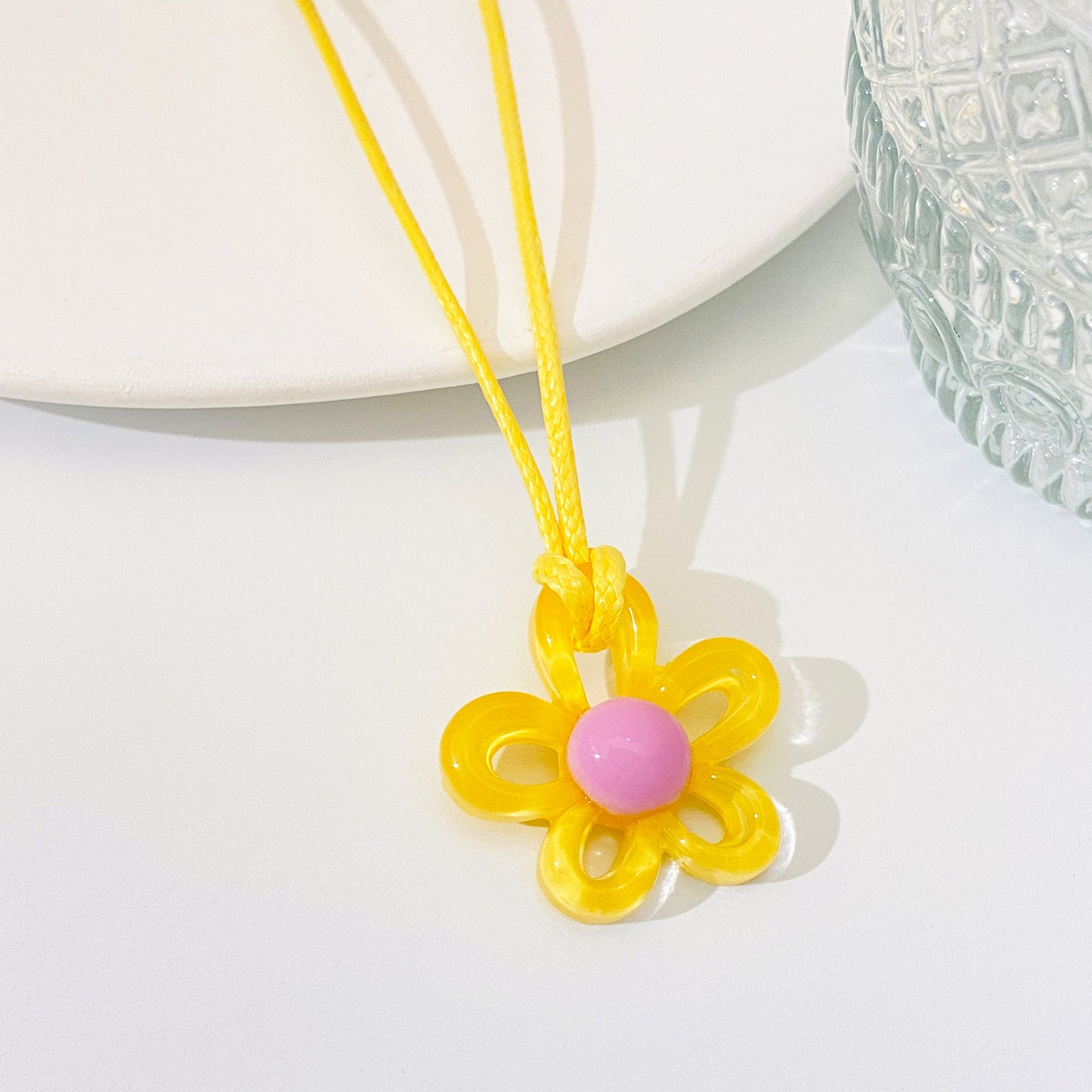 Personality Style Colorful Flower Fashion Creative Necklaces