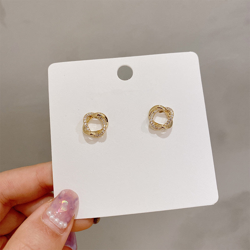 Women's For Trendy Niche Design Elegant Premium Red Earrings