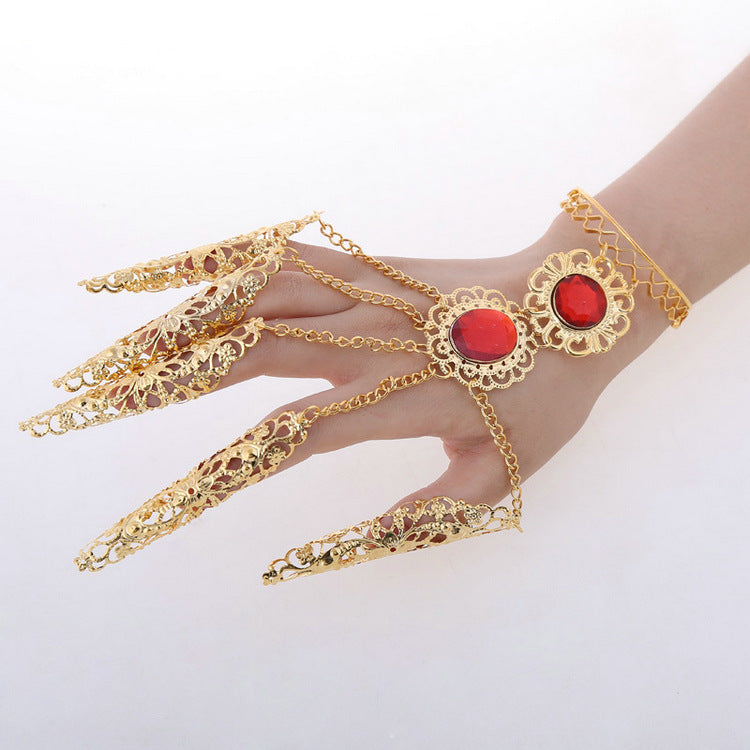 Ethnic Style Hand Dance Belly Indian Costume Bracelets