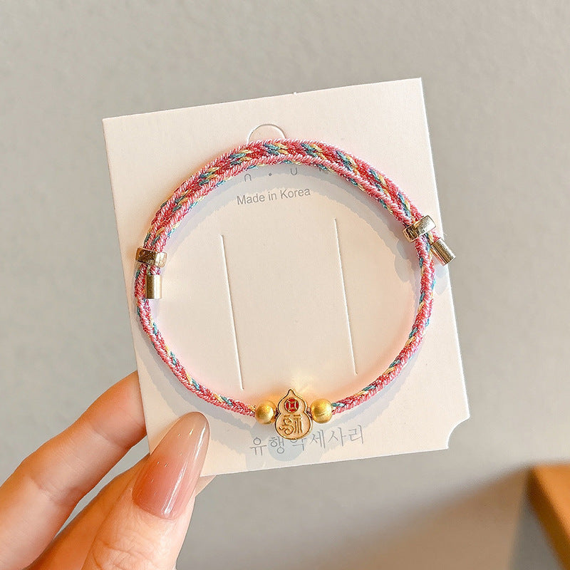 Boat Festival Carrying Strap Colorful Rope Wind Hand-woven Bracelet