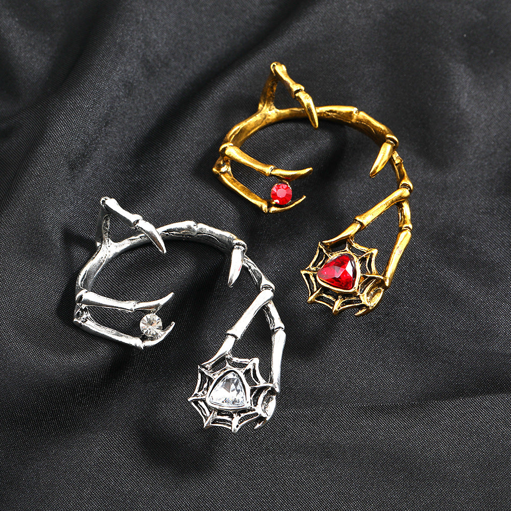 Dark Magic Claw Ear Clip Exaggerated Earrings