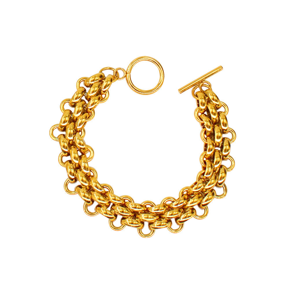 Versatile Vintage Personality Chain Fashion Design Bracelet