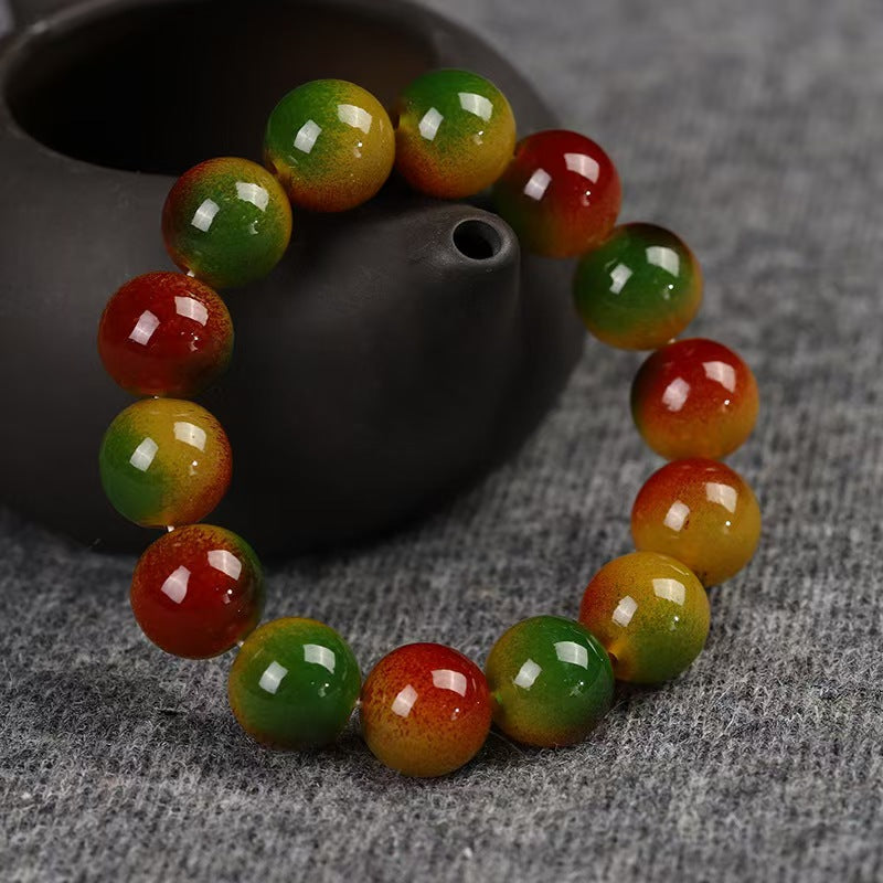 High Ice Transparent Chinese Style National Bracelet