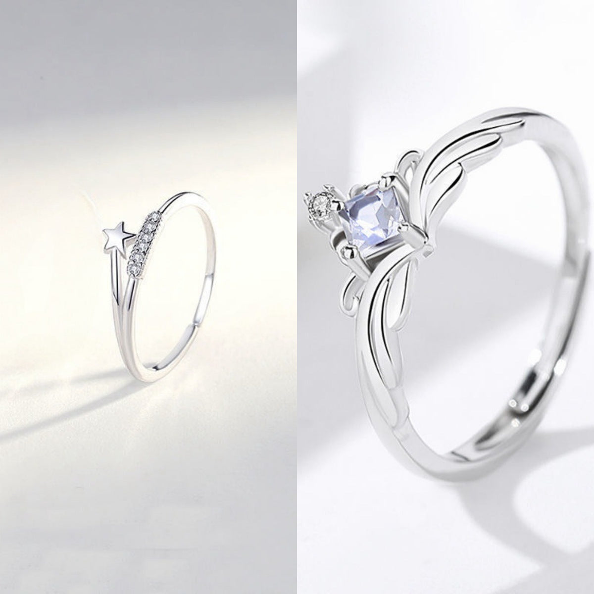 Temperament Wild Opening Adjustable Design Gift Fresh Ring