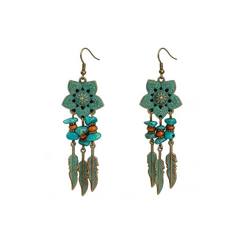Tassel Female Geometric Hollow Unique Personalized Earrings