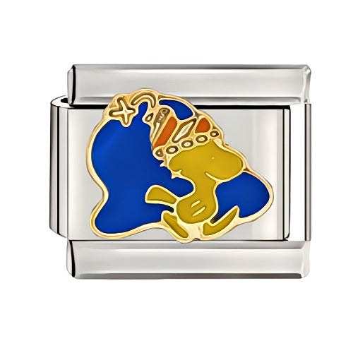 Welding Pattern Oil Dripping Cartoon Italian Bracelets