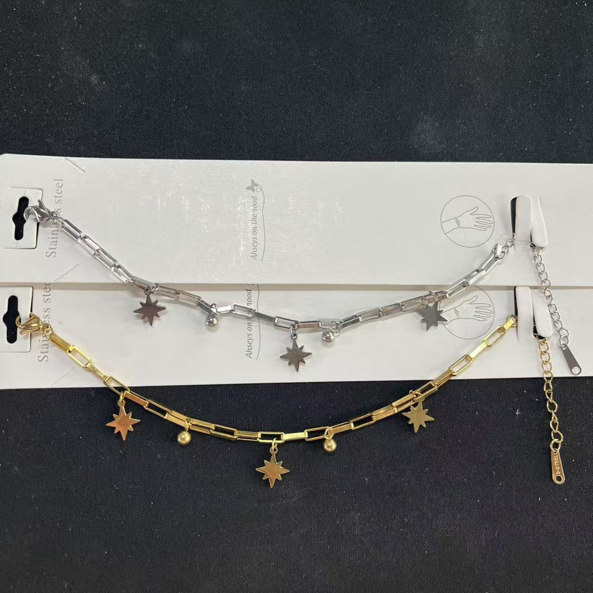 Women's Design Eight Awn Star Style Light Bracelets