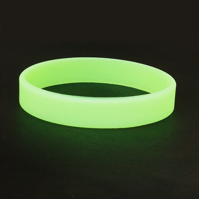 Strap Solid Color No Printing Words Gasket Activity Bracelets