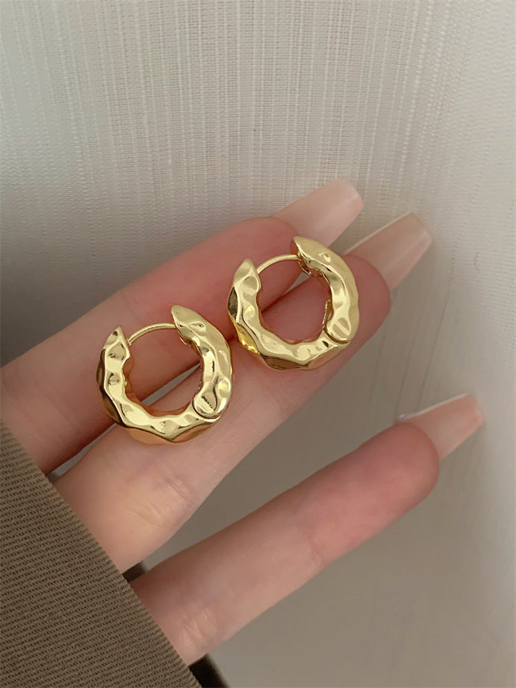 Metal Texture Small Simple Trend Cold Ear Buckle