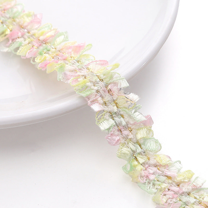 Classic Style Polyester Lace Handmade Suitcase Hat Weaving Rope Jewelry Accessories