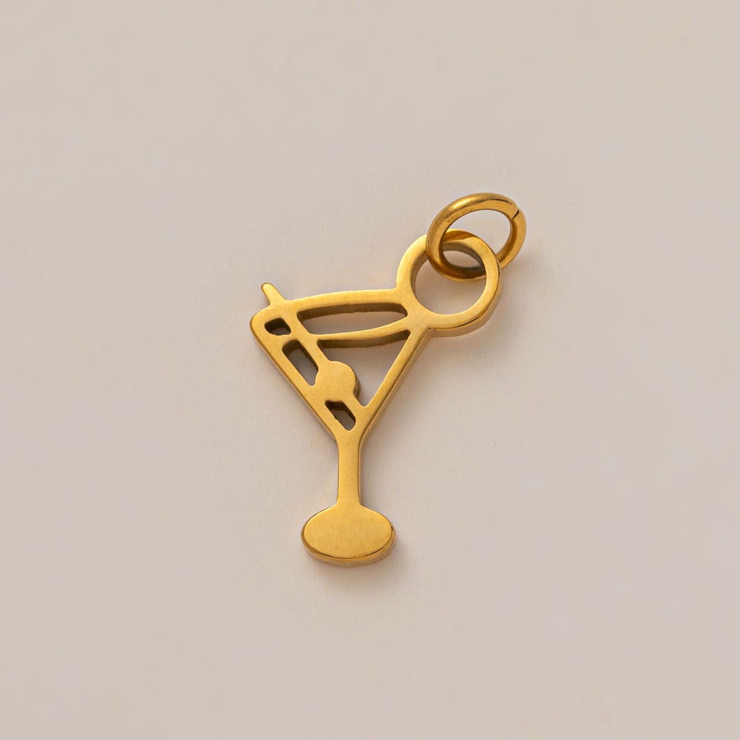 Key Tape Parts Furnace Vacuum Plating Gold Pendants