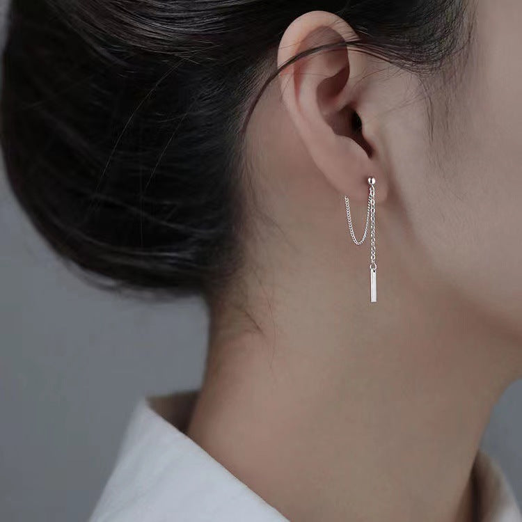 Women's Tassel Elegant High-grade Niche Design Long Earrings