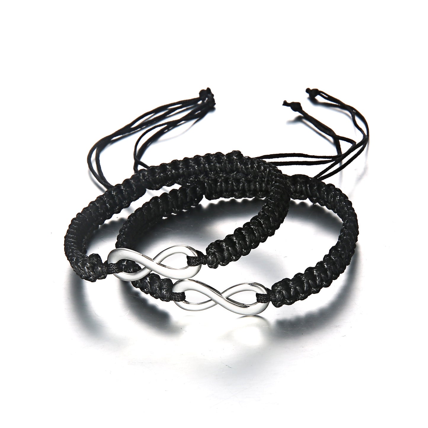 Lucky Carrying Strap Hand-woven Adjustable Two-piece Bracelet