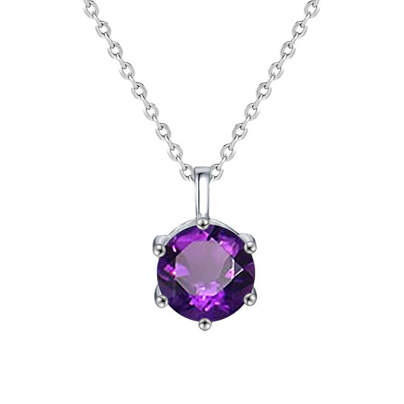 Women's Moissanite Sterling Sier Design Gift Pendants