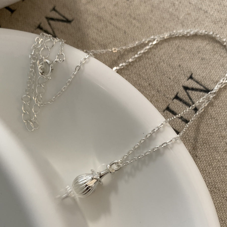 Women's Sier Light Luxury High-grade Design Clavicle Necklaces