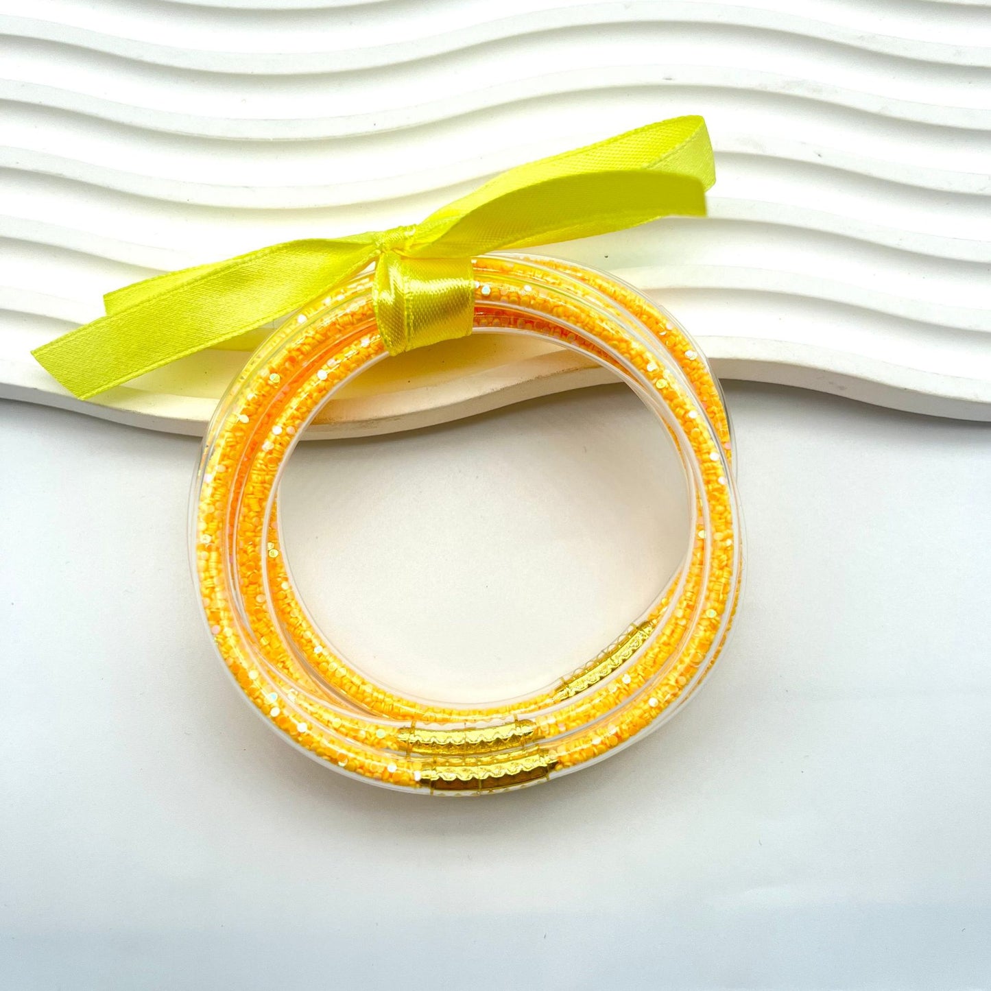 Glamorous Fashion Silicone Bright Simple Couple Bracelets