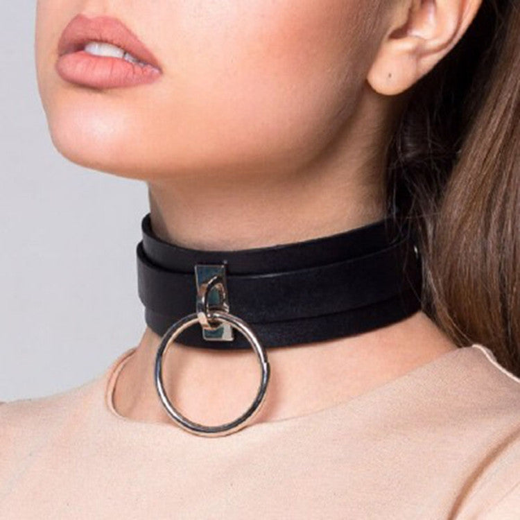 Single Collar Couple O-shaped Wild Clavicle Necklace