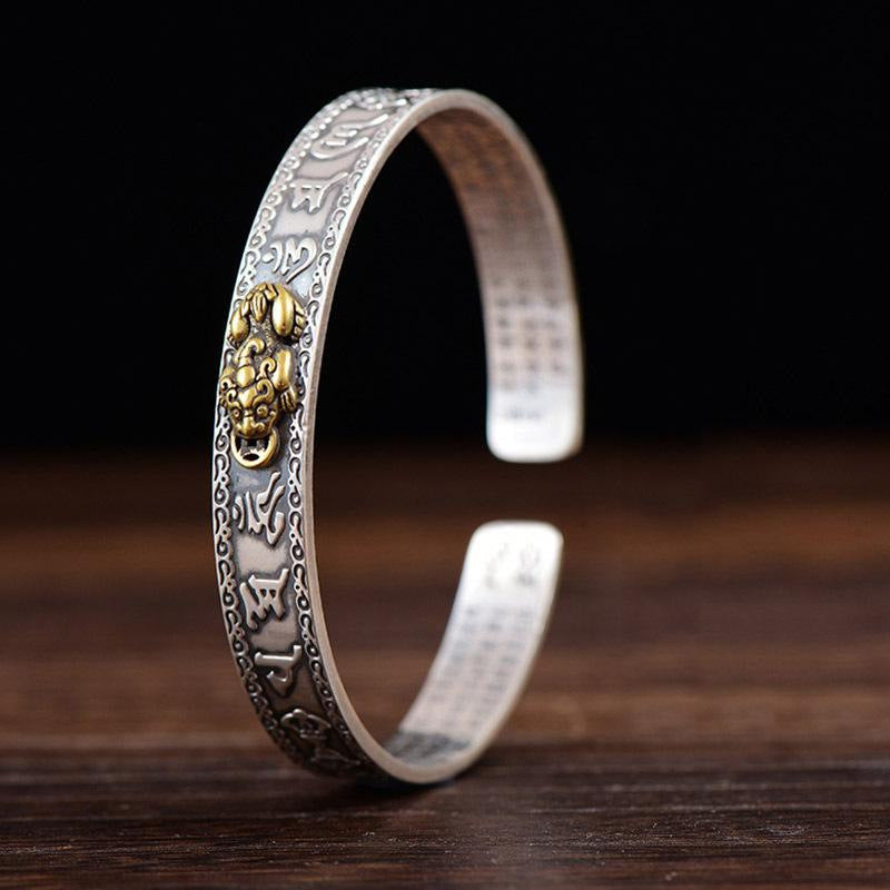 Creative Chinese Style Distressed Rotatable Retro Ring