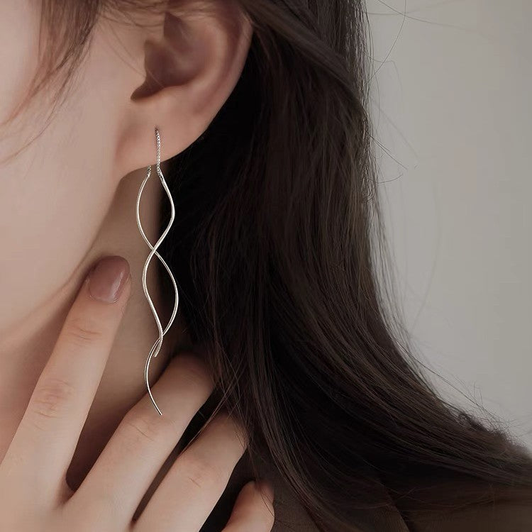 Women's Light Luxury Minority Design Sense Long Fringe Elegant Summer Ear Line