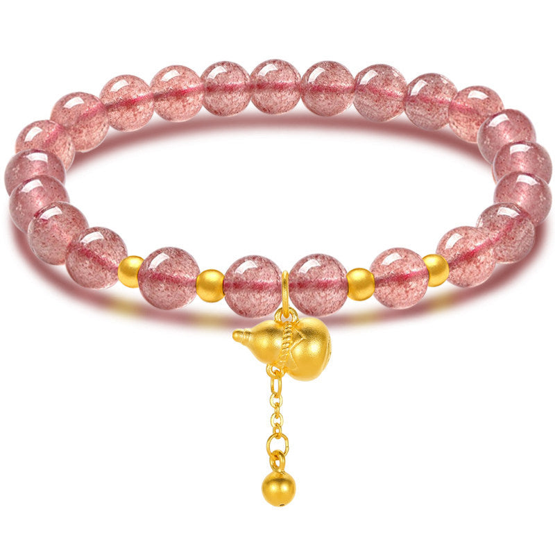 Women's Lucky Imitation Strawberry National Fashion Ethnic Bracelet