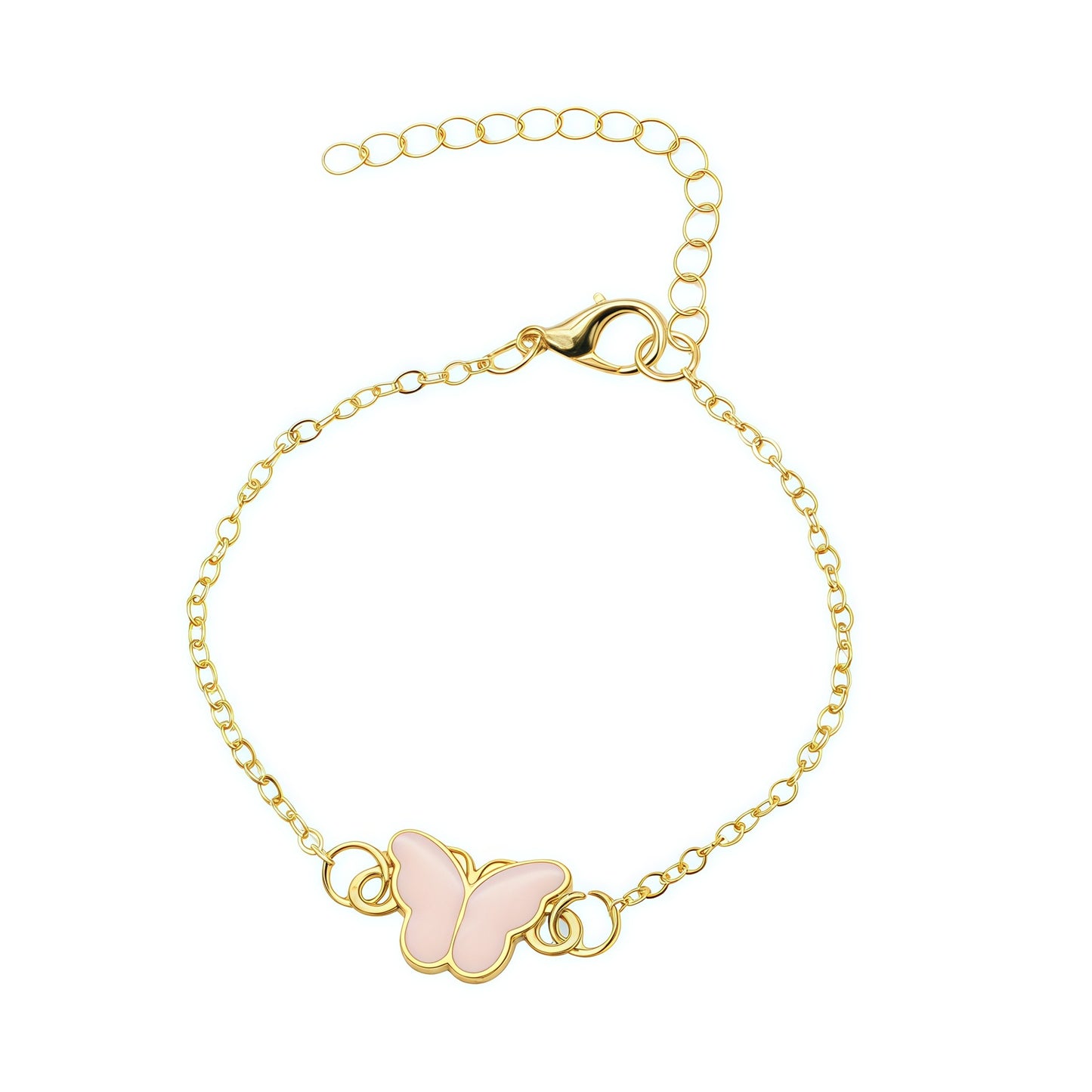 Women's Alloy Oil Dripping Butterfly Korean Fashion Bracelet