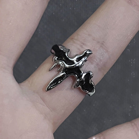 Punk Open-end Personality Female Trendy Cold Rings